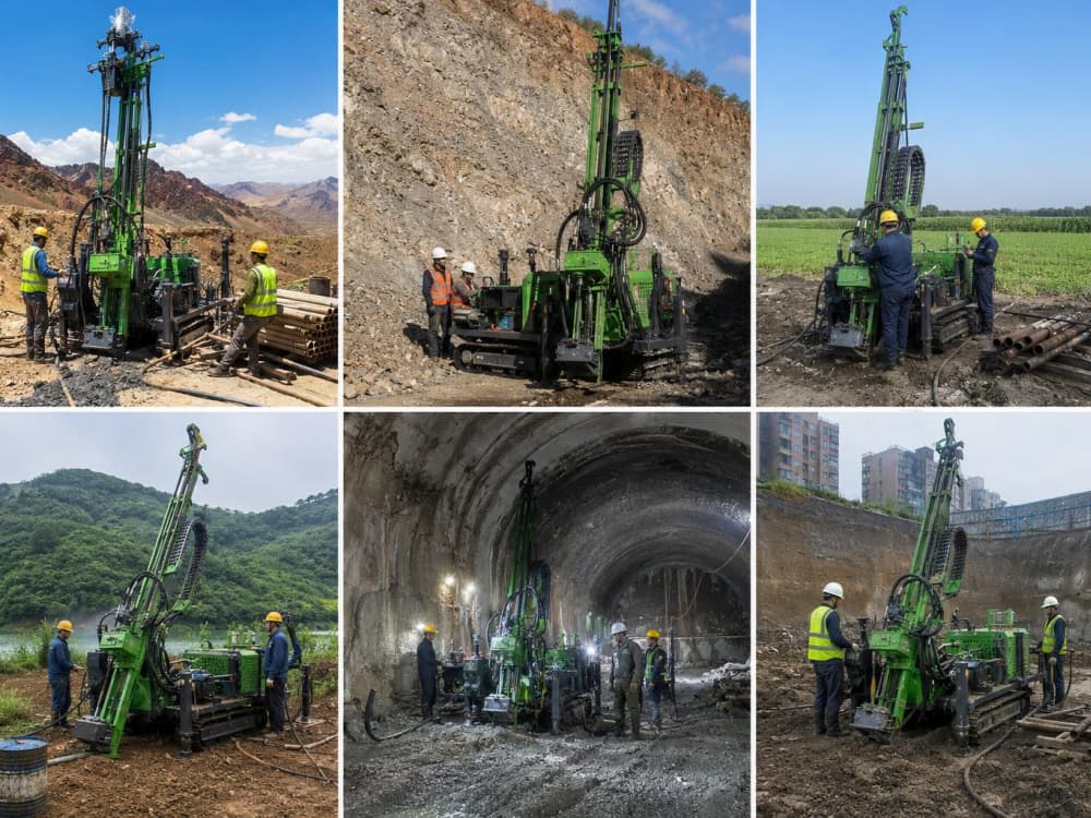 JTYS-800 Perforadora Wireline exploración geológica y minería